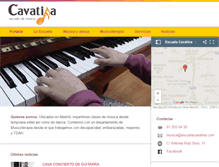 Tablet Screenshot of escuelacavatina.com